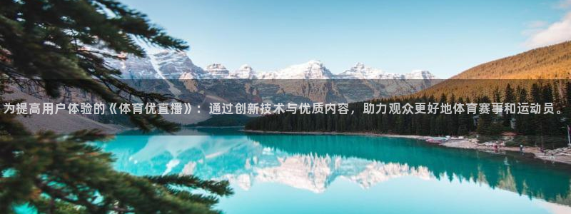 玩球tv直播：为提高用户体验的《体育优直播》：通过创新技术与优质内容，助力观众更好地体育赛事和运动员。